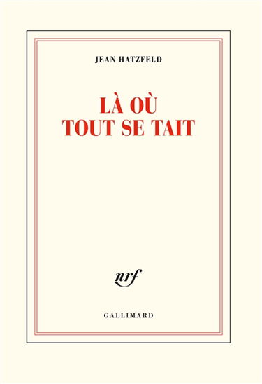 Là où tout se tait