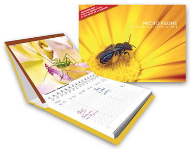 Micro faune : l'agenda-calendrier 2015