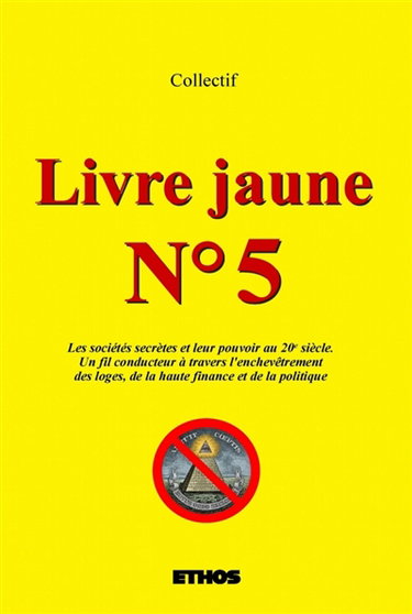 Couverture de Livre jaune n°5 par Collectif