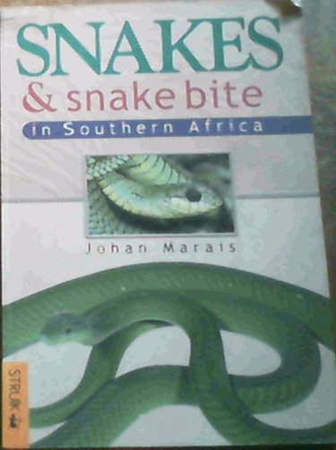 Couverture de Snakes and Snake Bite in Southern Africa