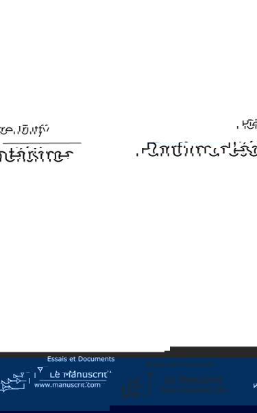 Parfum d'ésotérisme