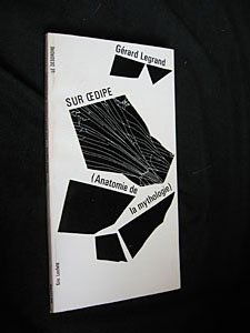 Sur oedipe anatomie de la mythologie