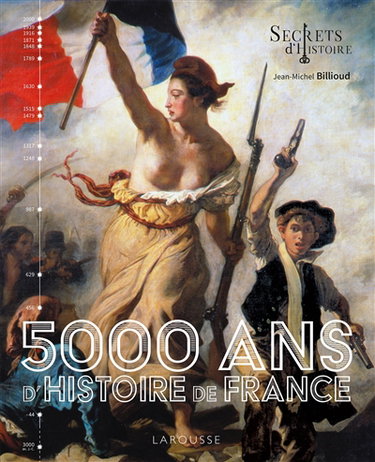 Couverture de 5.000 ans d'histoire de France