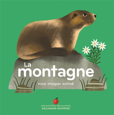 Couverture de La montagne : mon imagier animé