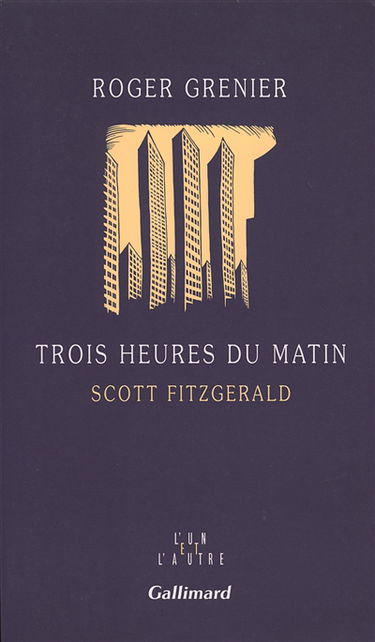 Trois heures du matin : Scott Fitzgerald