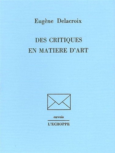 Des critiques en matière d'art