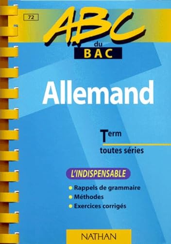 ABC du bac, allemand niveau terminale toutes séries