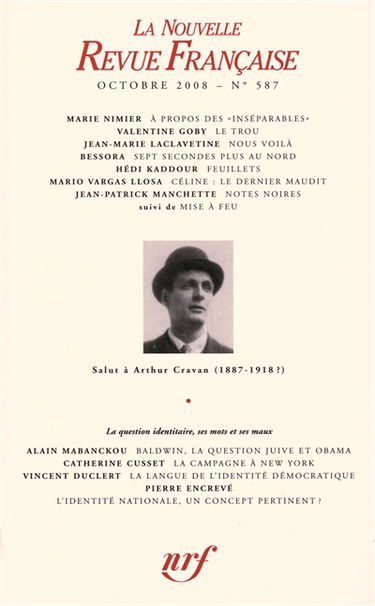 Nouvelle revue française, n° 587