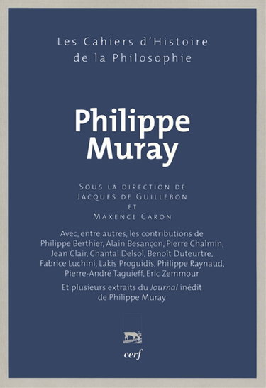 Couverture de Philippe Muray