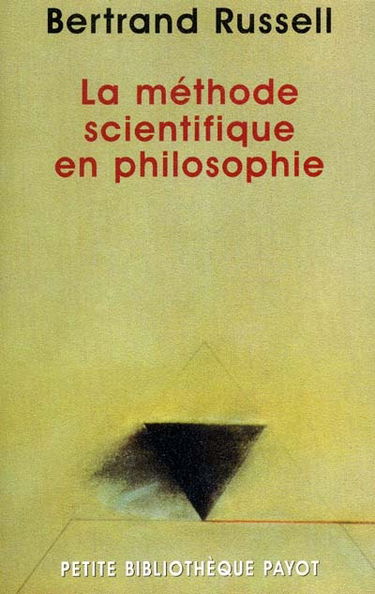 La méthode scientifique en philosophie