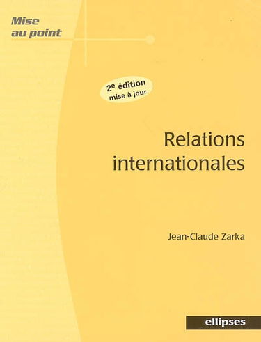 Relations internationales