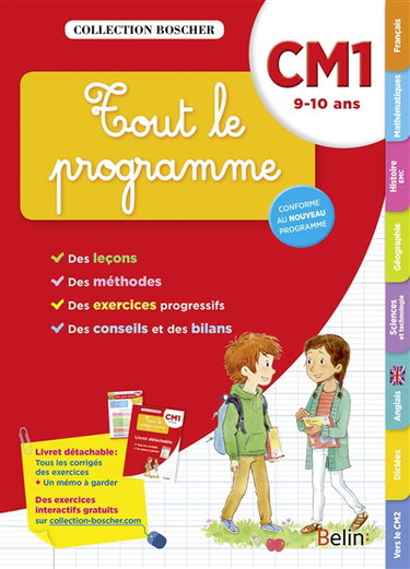 Tout le programme : CM1, 9-10 ans : conforme au nouveau programme