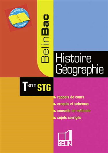 Histoire géographie terminale STG