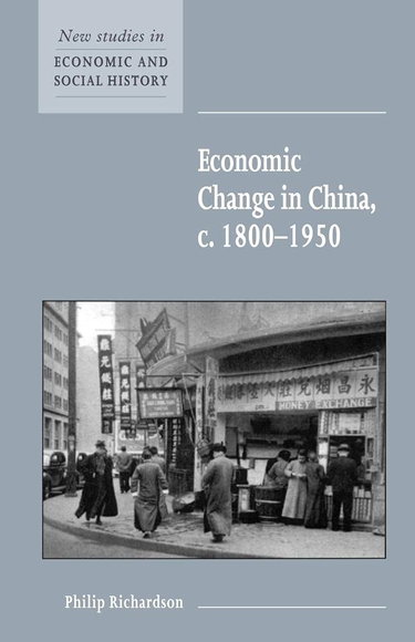 Couverture de Economic Change in China, c. 1800-1950