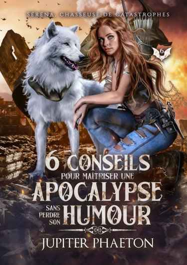 Couverture de 6 conseils pour maîtriser une apocalypse sans perdre son humour par Jupiter Phaeton