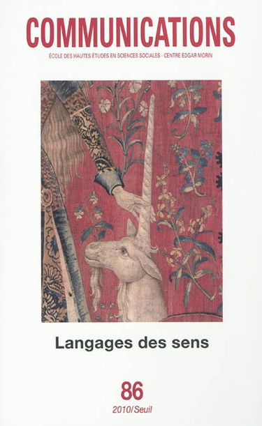 Communications, n° 86. Langage des sens