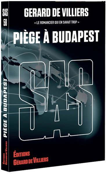 Couverture de Piège à Budapest par Gérard de Villiers