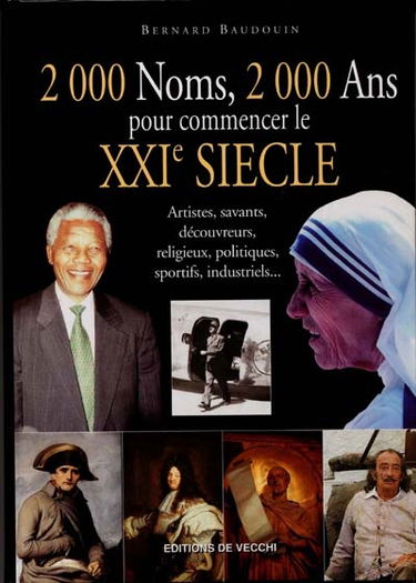 2.000 noms, 2.000 ans pour commencer le XXIe siècle