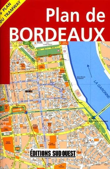 Couverture de Plan de Bordeaux et de son agglomération par Patrick Mérienne