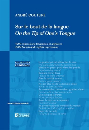 Sur le bout de la langue : 4200 expressions françaises et anglaises