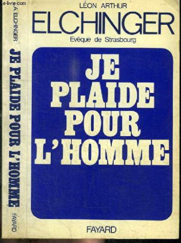 Je plaide pour l'homme