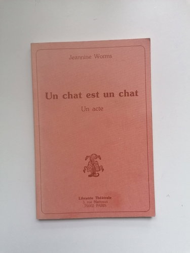 Couverture de Un chat est un chat