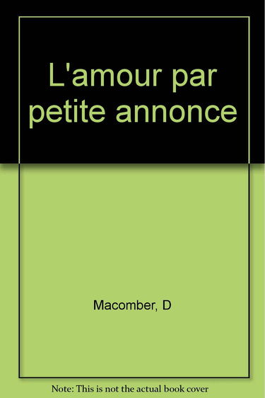 L'amour par petite annonce