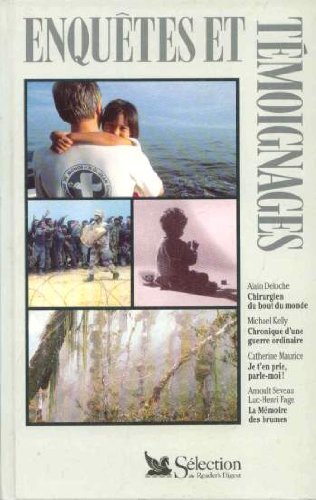 Couverture de Chirurgien du bout du monde, Chronique d'une guerre ordinaire, Je t'en prie parle moi, La memoire des brumes