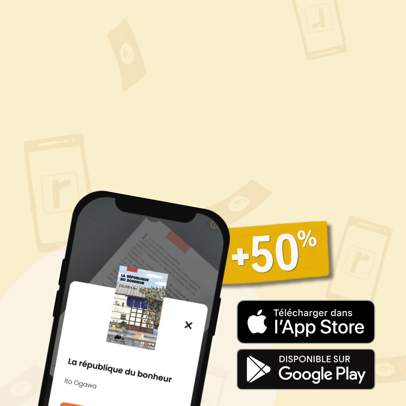 +50% sur votre vente jusqu'au 01/11