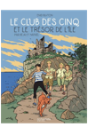 le club des cinq, tome 1 : le club des cinq et le trésor de l'île de l’Enid Blyton
