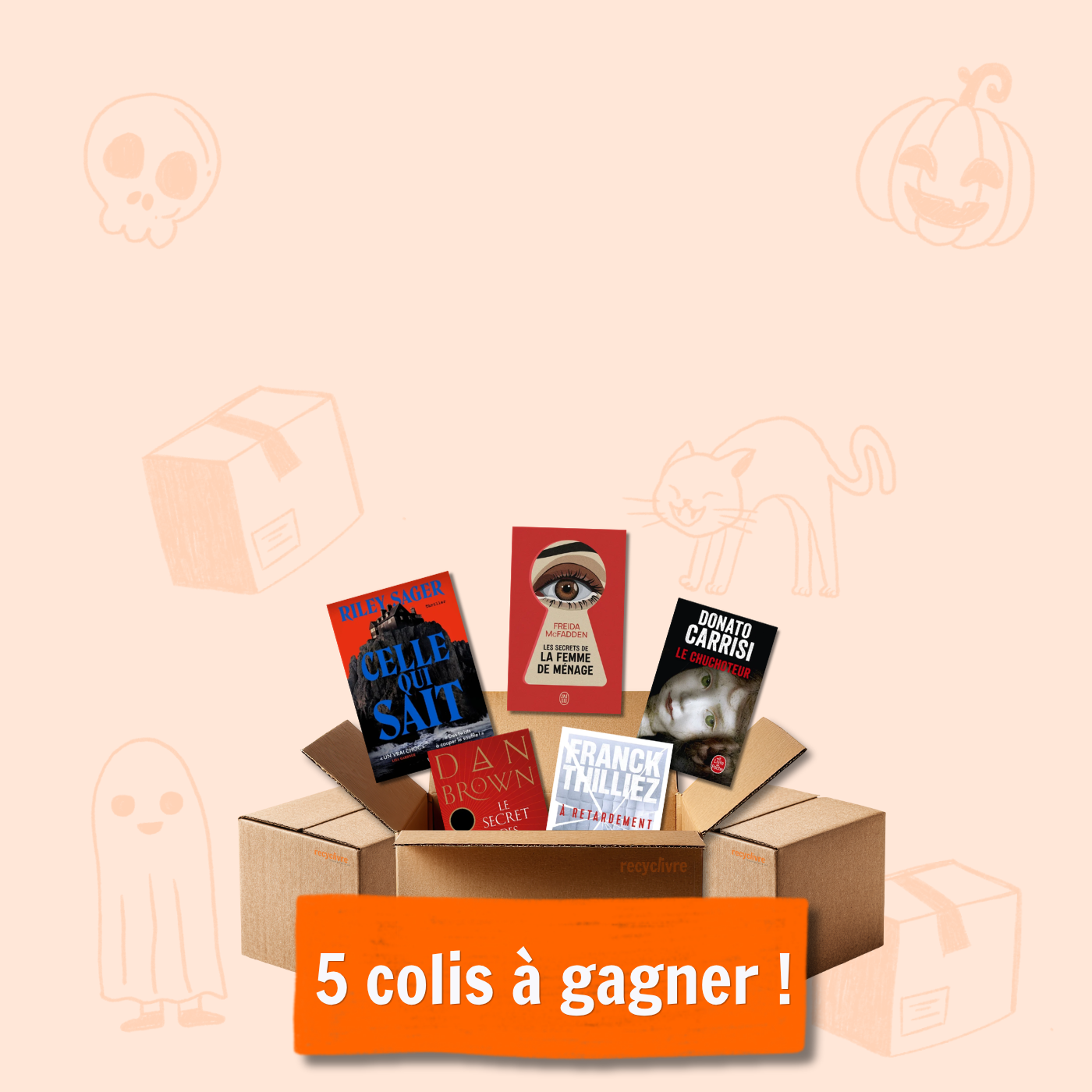 5 colis frissonnants à gagner !